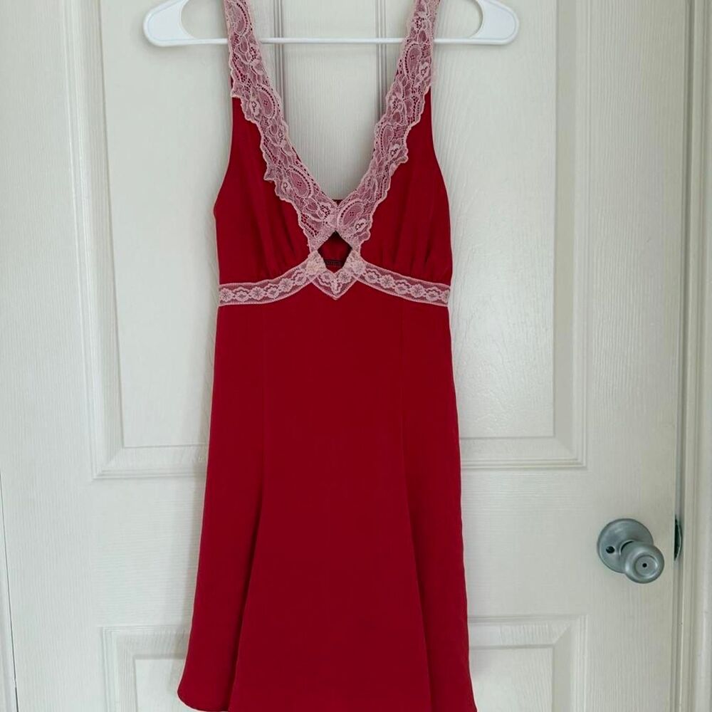 Wild-fable Women's Red Dress